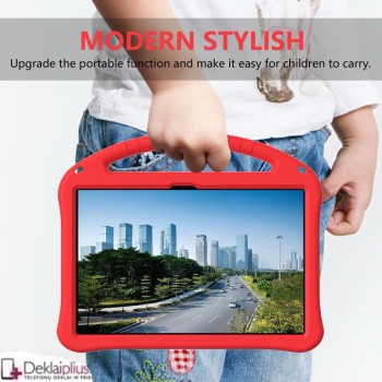 Smūgiams atsparus dėklas su rankena - raudonas (Xiaomi Redmi Pad 2 Pro) Smūgiams atsparus dėklas su rankena - raudonas (Xiaomi Redmi Pad 2 Pro)